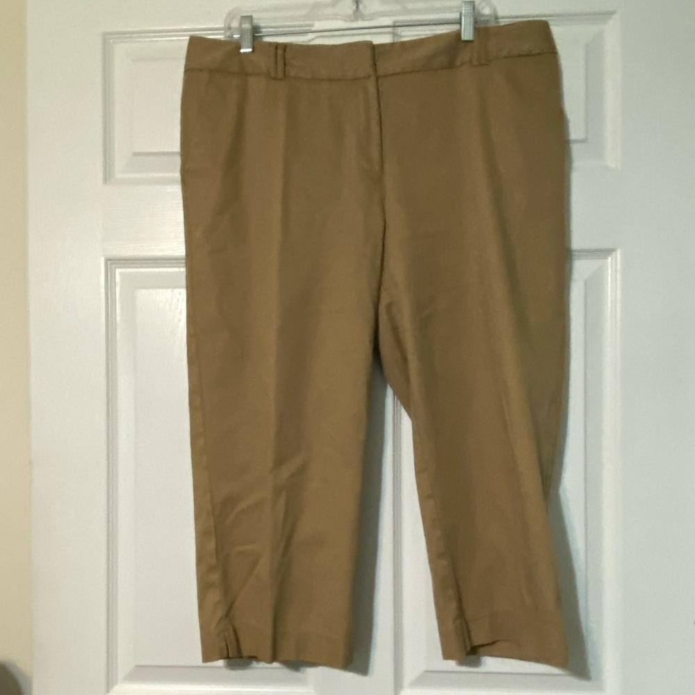 George Plus Size Capri dress pants